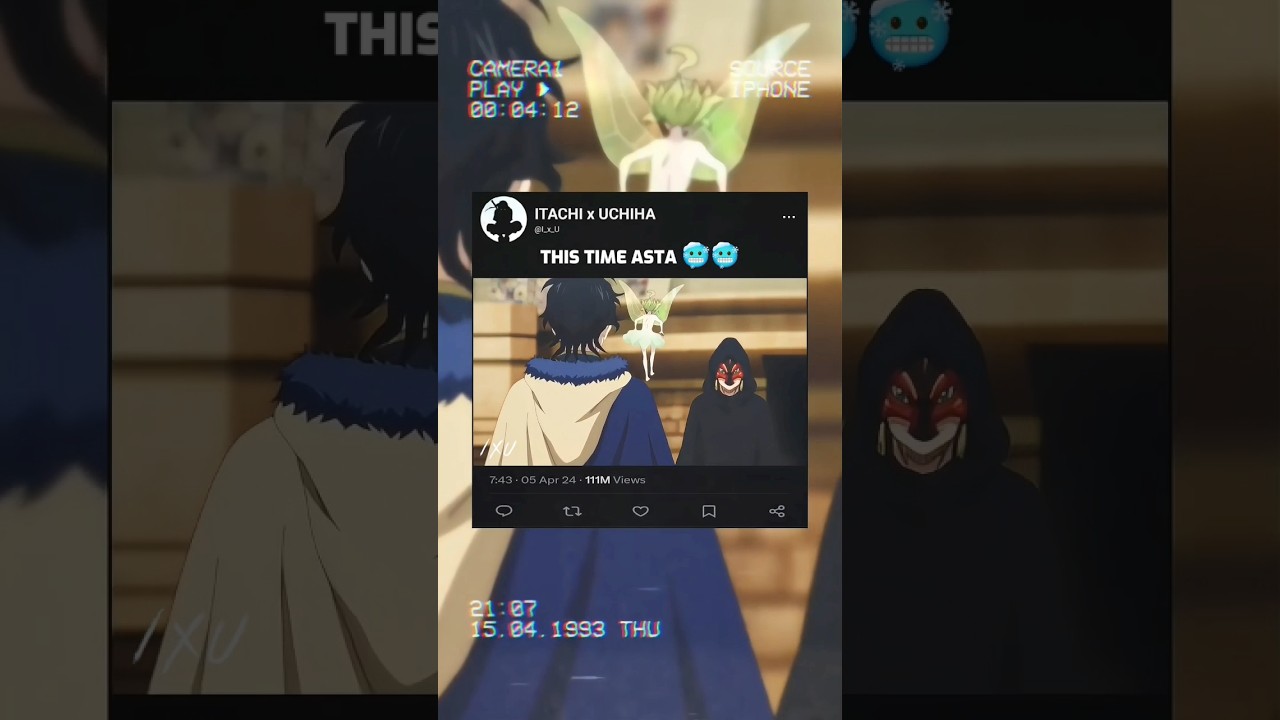 This time asta 🥶🥶 #blackclover #asta #yuno #viral #shorts