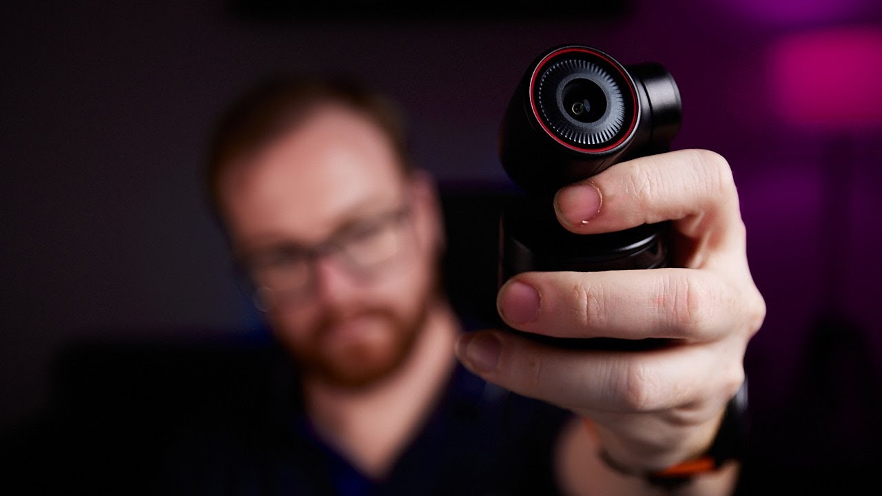 this TINY 4k Camera is following me around! | OBSBot Tiny 4K