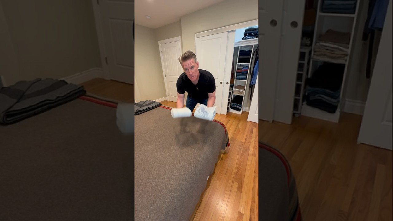 This Towel Folding Trick Will Blow Your Mind!