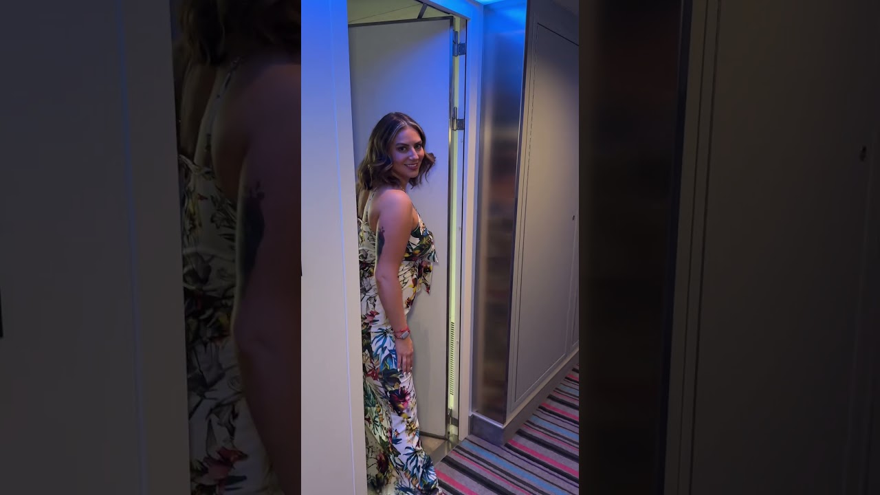 This tropical print dress is everything!