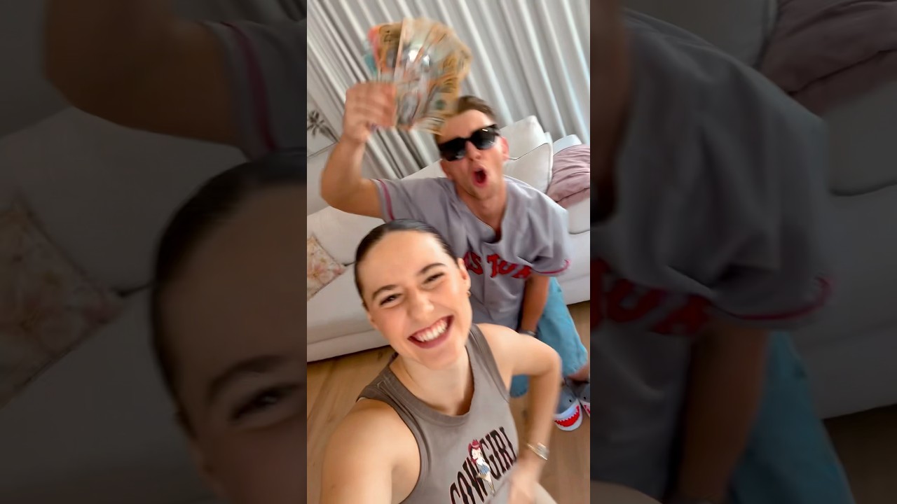 THIS WAS HARDER THAN IT LOOKS! 😅😭🥰 #funny #trend #viral #shorts #couple