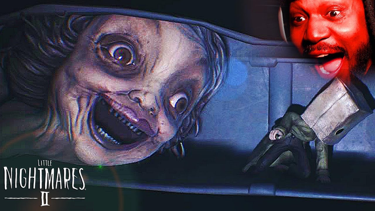 THIS WHOLE EPISODE = SCREAMING AND RUNNING | Little Nightmares 2 Part 2