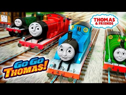 Thomas & Friends  Go Thomas, Toby, Emily James, Percy  Game for Kids in English Game