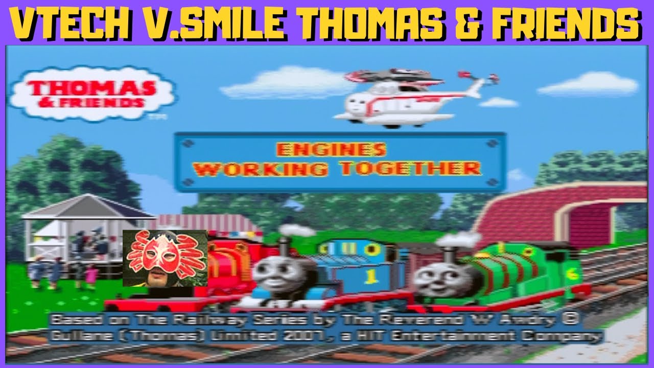 Thomas & Friends: Engines Working Together (VTech V.Smile) Learning Adventure and Learning Zone 🦀