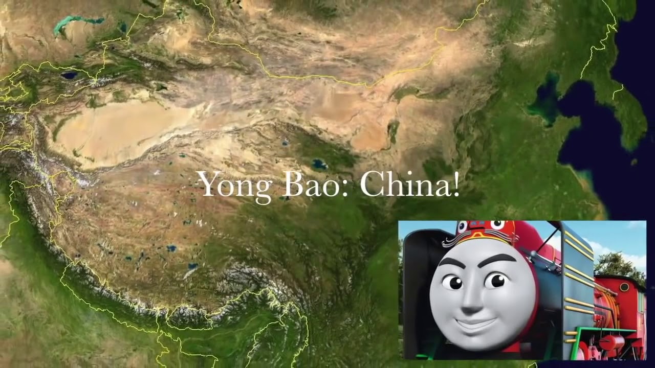 Thomas & Friends: International Characters and Countries!!