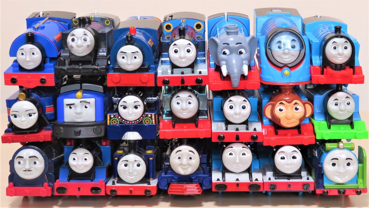 Thomas & Friends Put the batteries into the Trackmaster and Plarail toys RiChannel