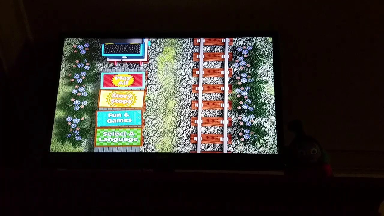 Thomas & Friends Track Stars DVD Menu 2