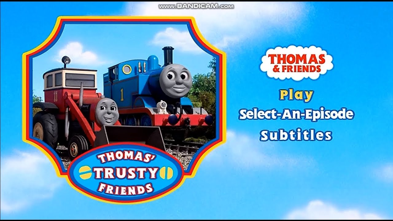 Thomas & Friends UK DVD Menu Walkthrough: Thomas' Trusty Friends (2006)