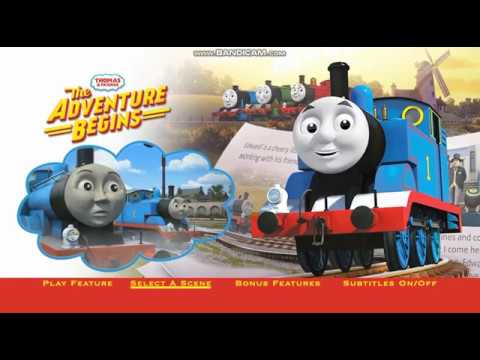 Thomas & Friends UK/AUS DVD Menu Walkthrough: The Adventure Begins