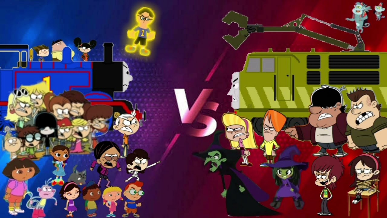 Thomas & the heroes VS Diesel 10 & the villains