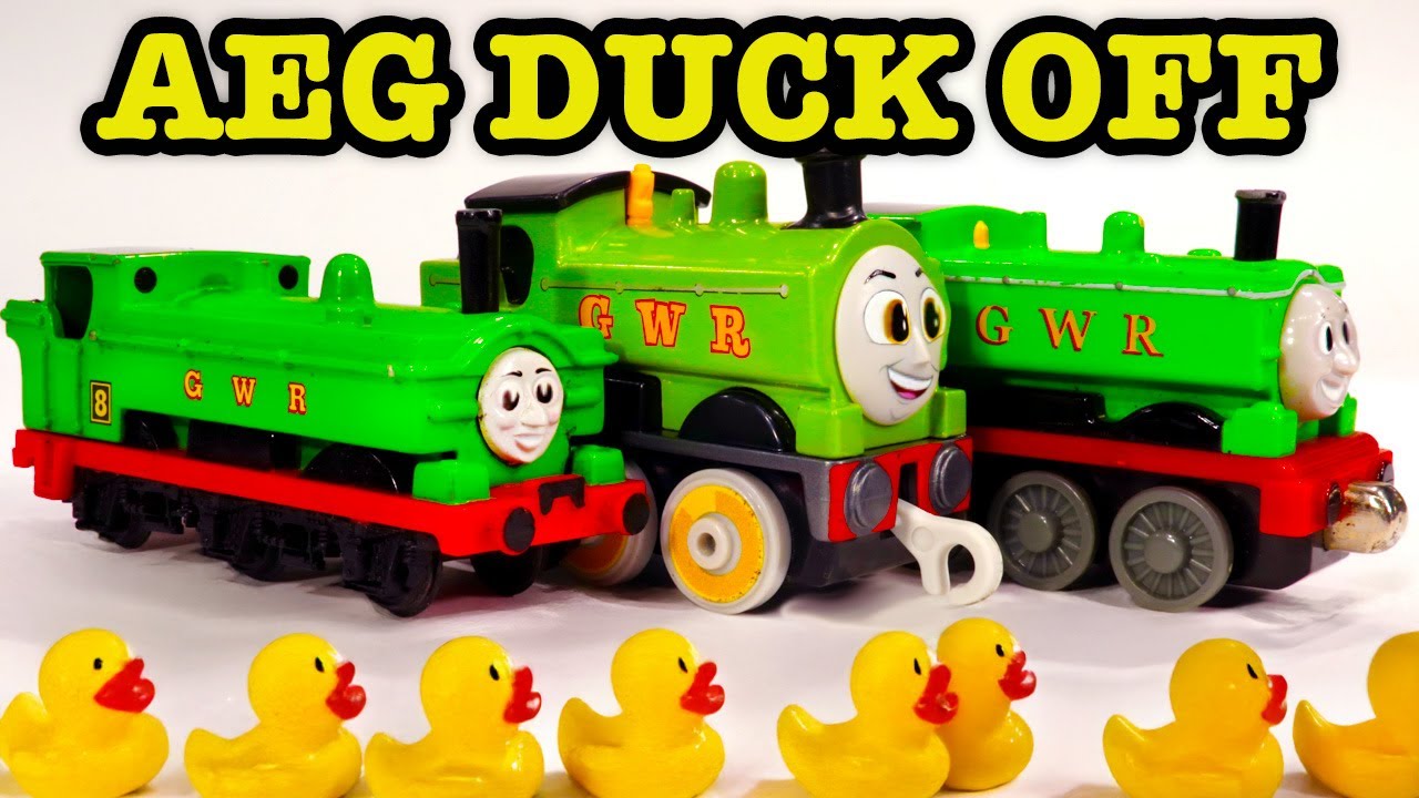 Thomas AEG Duck Vs ERTL Duck Vs Take Along Duck & Classic Thomas Toy Hunt Nightmare