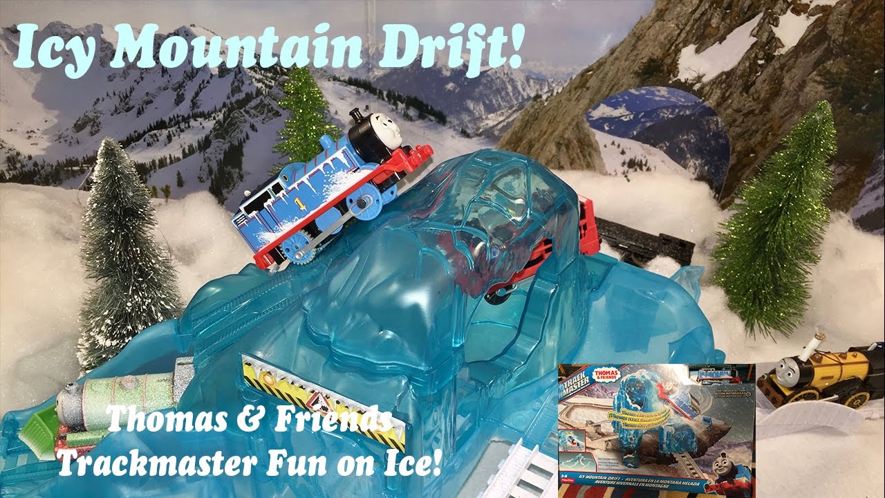 Thomas and Friends Trackmaster Toy Train Set-Icy Mountain Drift!