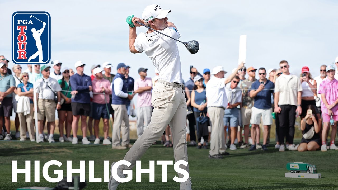 Thomas Detry shoots 6-under 65 | Round 4 highlights | WM Phoenix Open | 2025