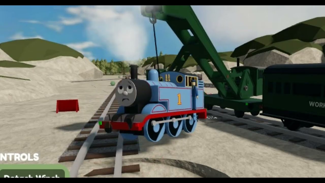 thomas gets pulled out of the cavern (SLOTLT remake)