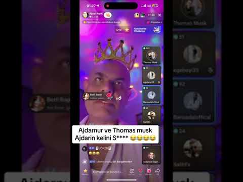 THOMAS MUSK YİNE AJDARIN KELİNİ S*KİYOR 😅