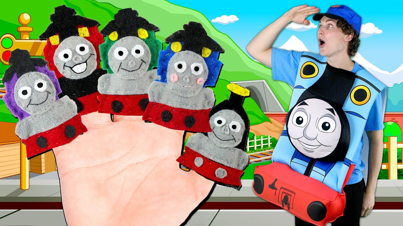 Thomas the Tank Engine Finger Family | Thomas and Friends Finger Family Nursery Rhymes