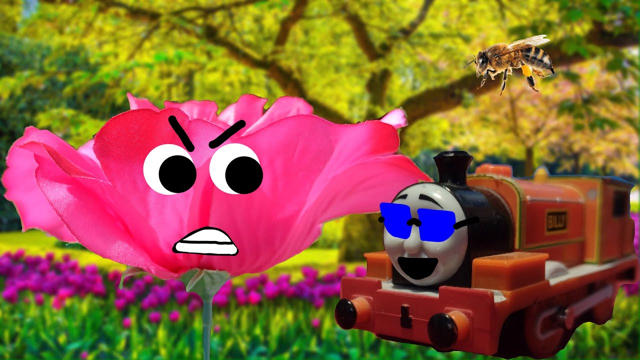 Thomas/Annoying Orange Parody: Flower Power