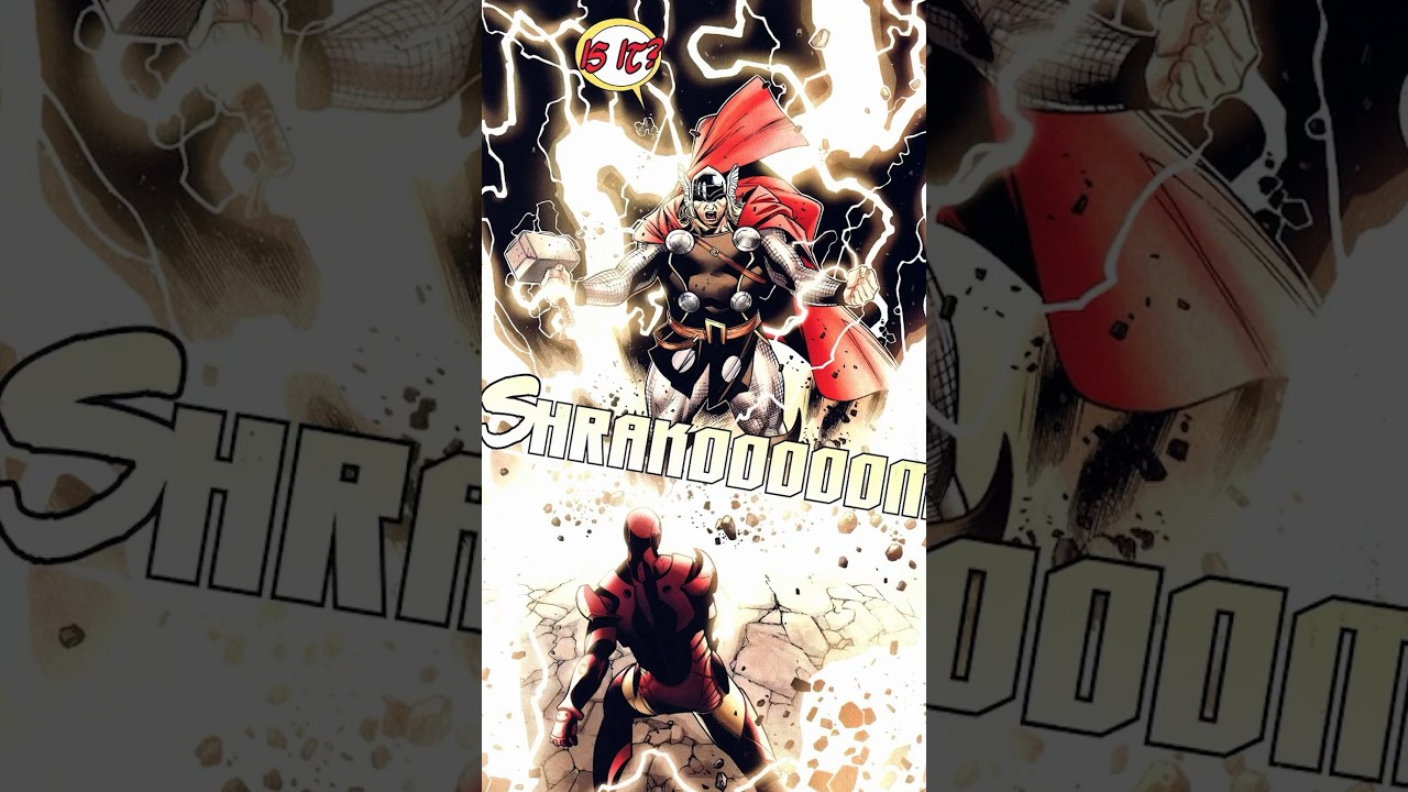 Thor Reminds Iron Man Why He’s The God Of Thunder.