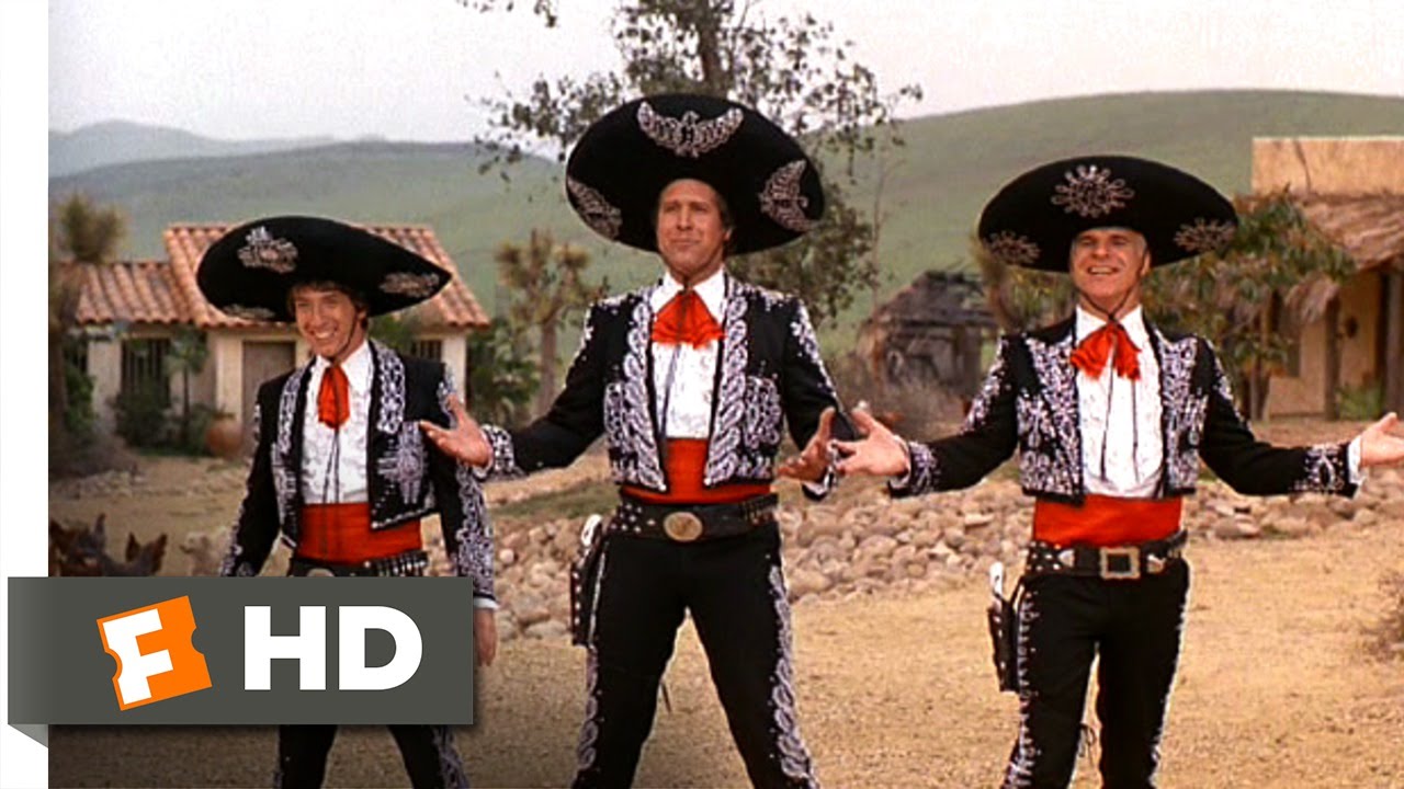 Three Amigos (5/12) Movie CLIP - Three Amigo Salute (1986) HD