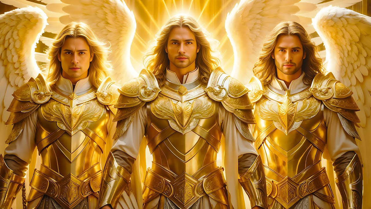 THREE ARCHANGELS: SAINT MICHAEL, SAINT RAFAEL, SAINT GABRIEL: CLEANSE ALL DARKNESS, HEAL THE SOUL...