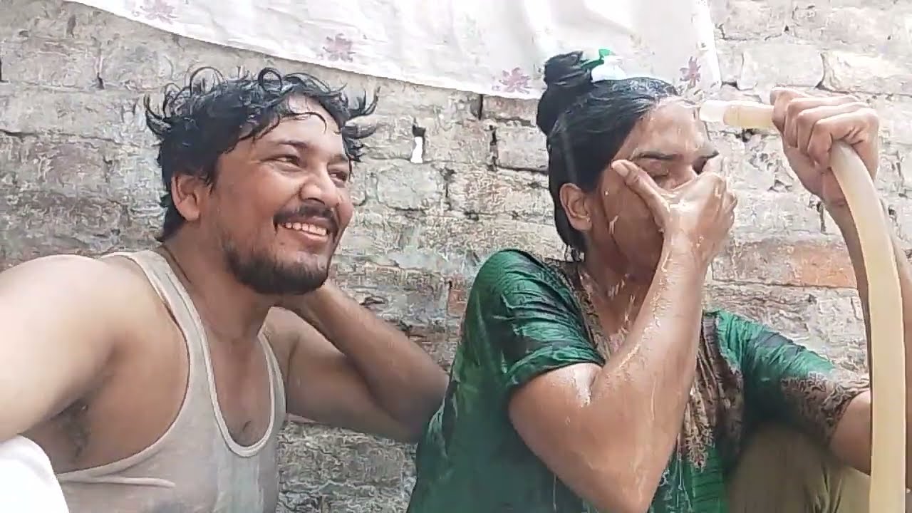 Three Functions Of Washing  New Vlog Malik Akram Arooj Pari Village Life 2023 @AMVLOGTV