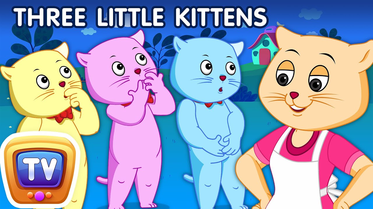 Three Little Kittens | Nursery Rhymes from ChuChu TV Kids Songs