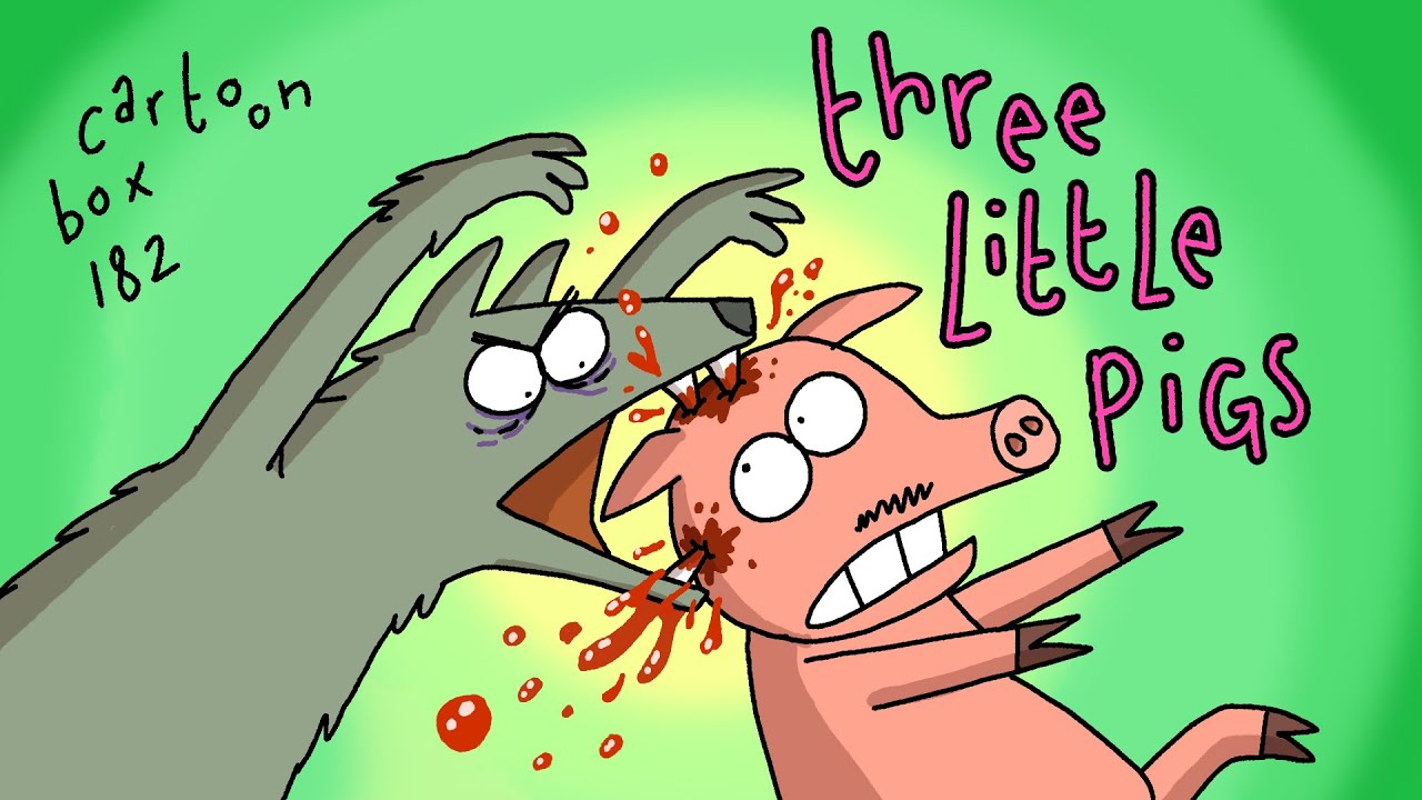 Three Little Pigs Parody | Cartoon Box 182 | by Frame Order | Hilariously Dark Fairy Tale Parody
