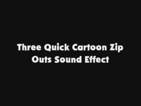Three Quick Cartoon Zip Outs SFX