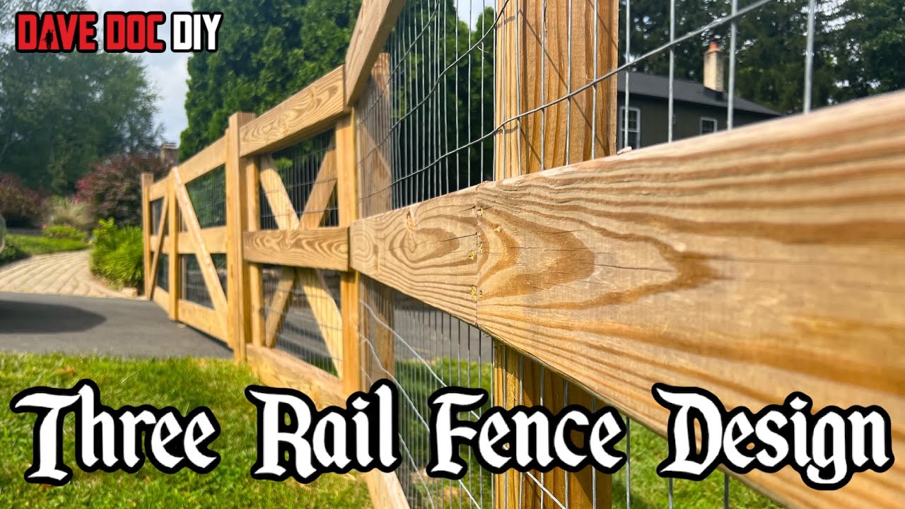 Three Rail Fence Design Tips | Simple
