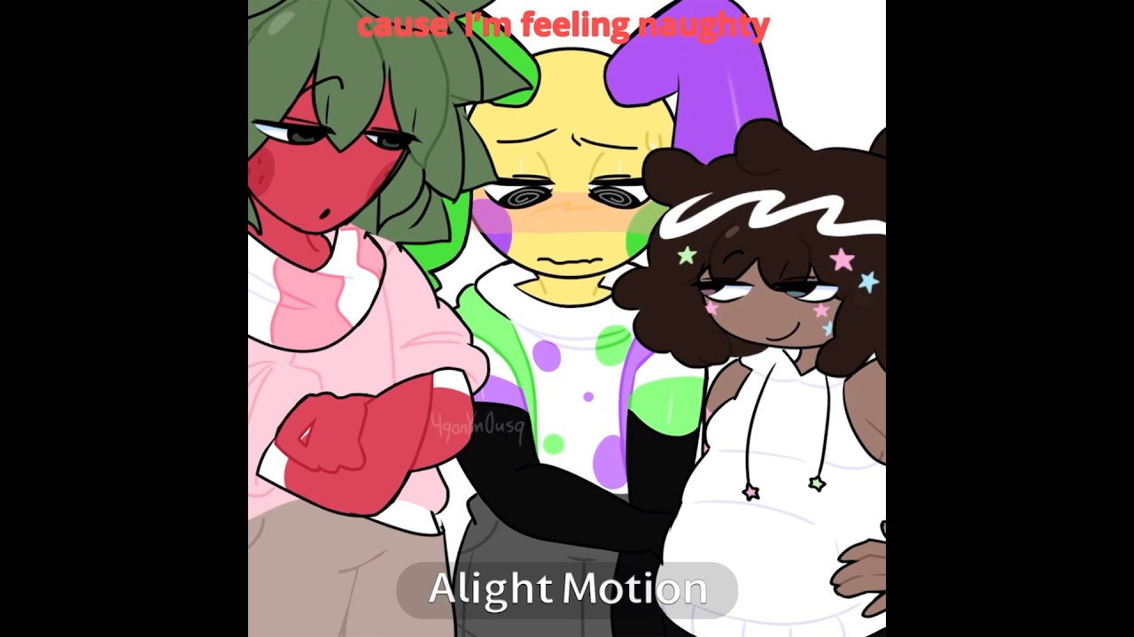 Three Way Kiss | ft. Partysnacks #dandysworld #alightmotion #animation #roblox