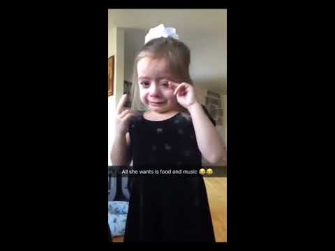 Three Year Old Can't Explain Why She's Sad - 1023109