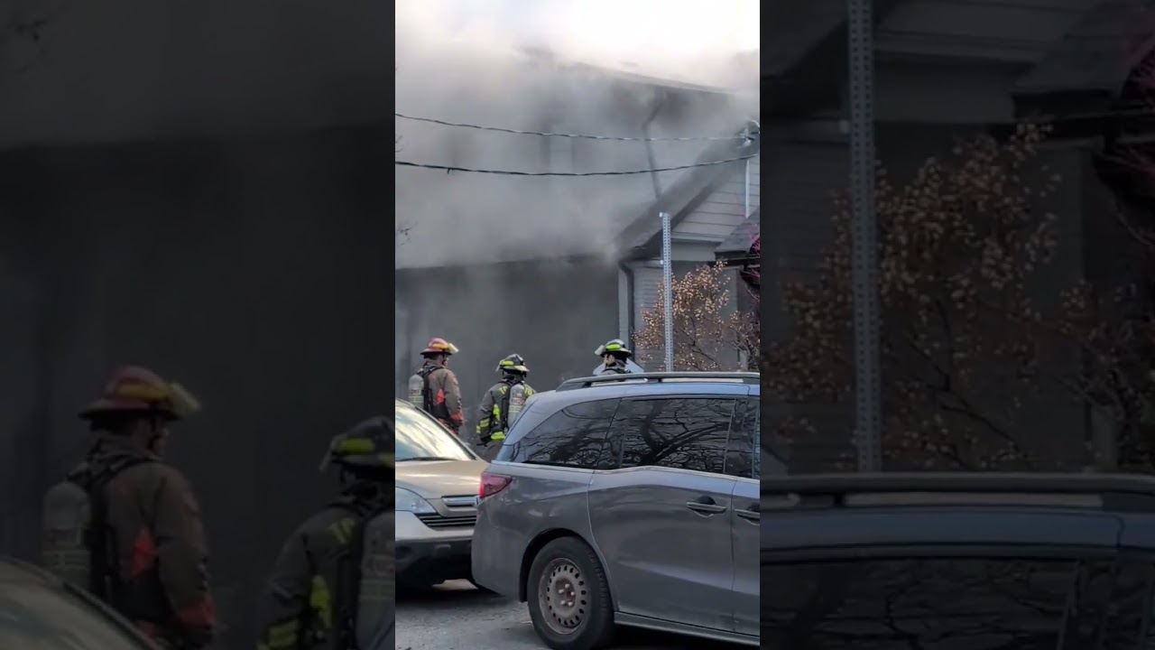 Three-alarm house fire on Kenilworth Avenue on March 22, 2025. More on BeachMetro.com #fire #news