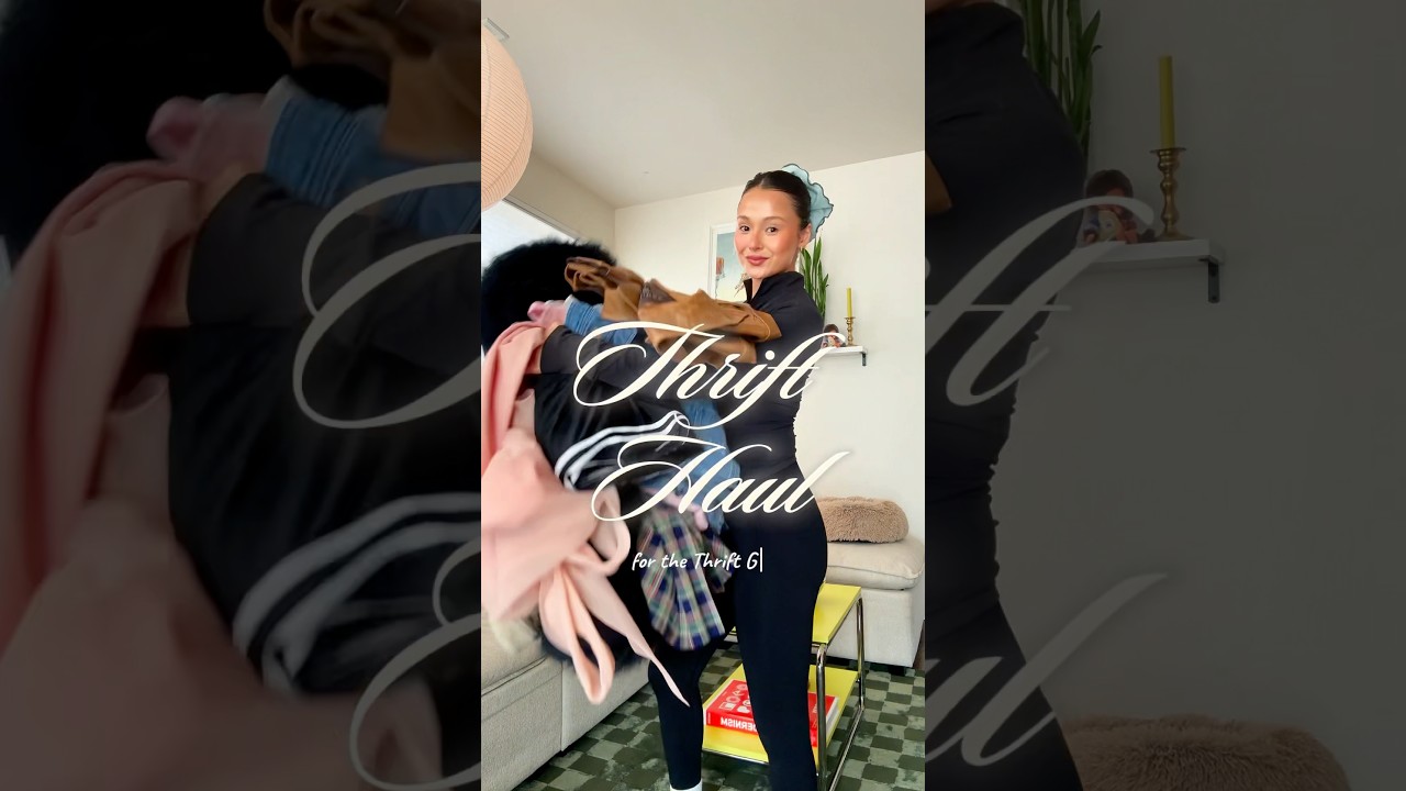 Thrift haul for the Thrift Girlies 💖 #thrifthaul #thriftedfashion #thriftfinds #styleinspo #style