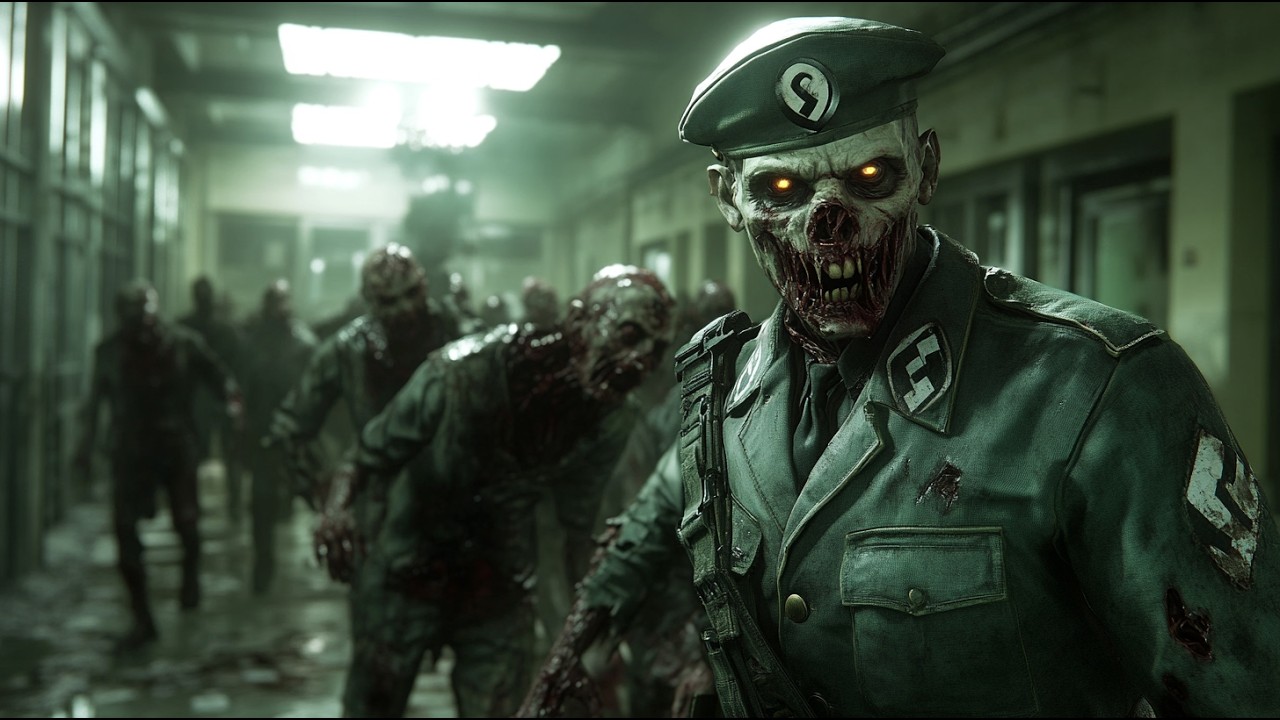 Thrilling apocalypse film: Zombie army invades, born from WWII superhuman experiments
