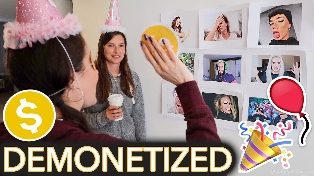 Throwing Myself a Children's Birthday Party (ft. ~Demonetize The YouTuber~ game)