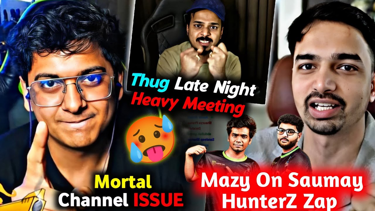 Thug Back with Heavy Fire Cooking🔥 - Mortal Reply l Mazy On Saumay HunterZ🚨 l Mortal Channel Issue🚨
