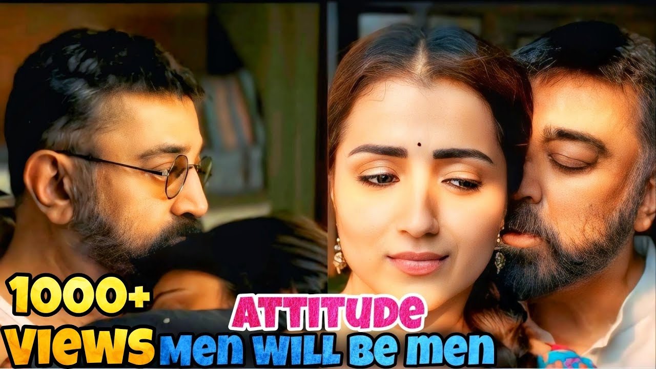 #Thuglife Attitude Men Will Be Men_Trisha Kissing Scene_Trisha Hot Scene_Abirami Kissing Scene