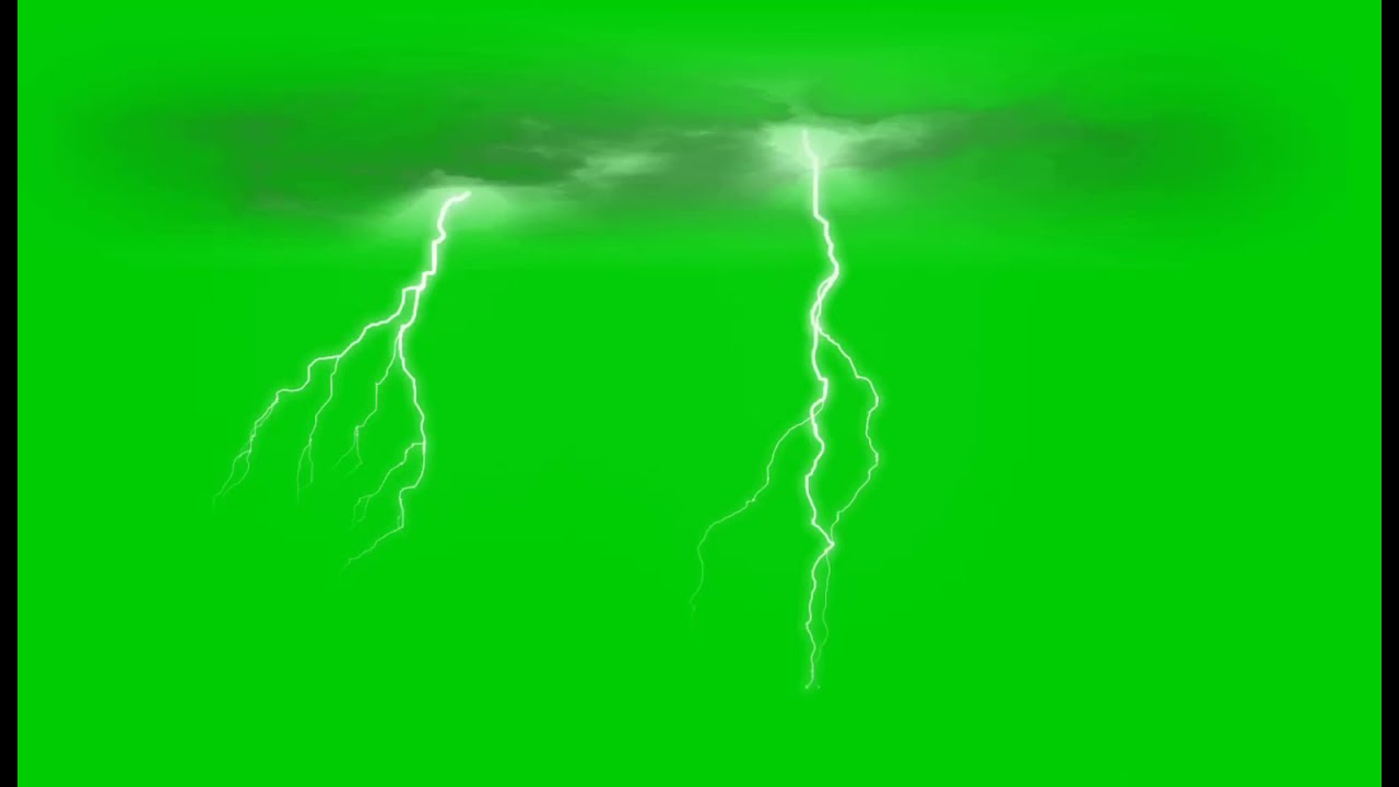 Thunder green screen