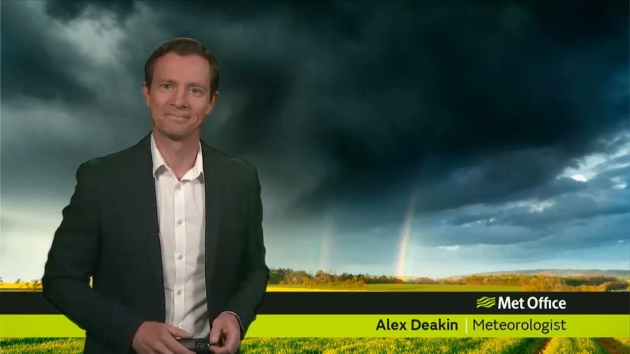 Thursday mid morning forecast 25/04/2019