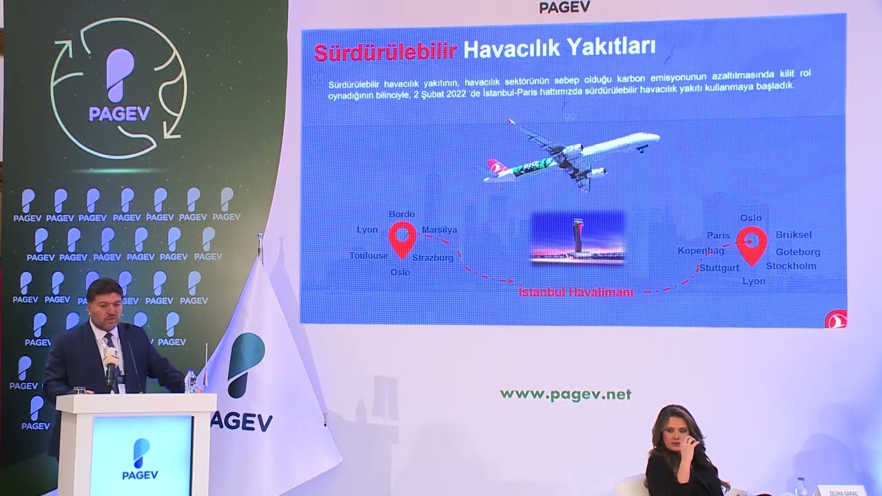 THY Genel Müdür Yardımcısı Levent Konukcu, 16.PAGEV Türk Plastik Endüstrisi Kongresi'nde konuştu: