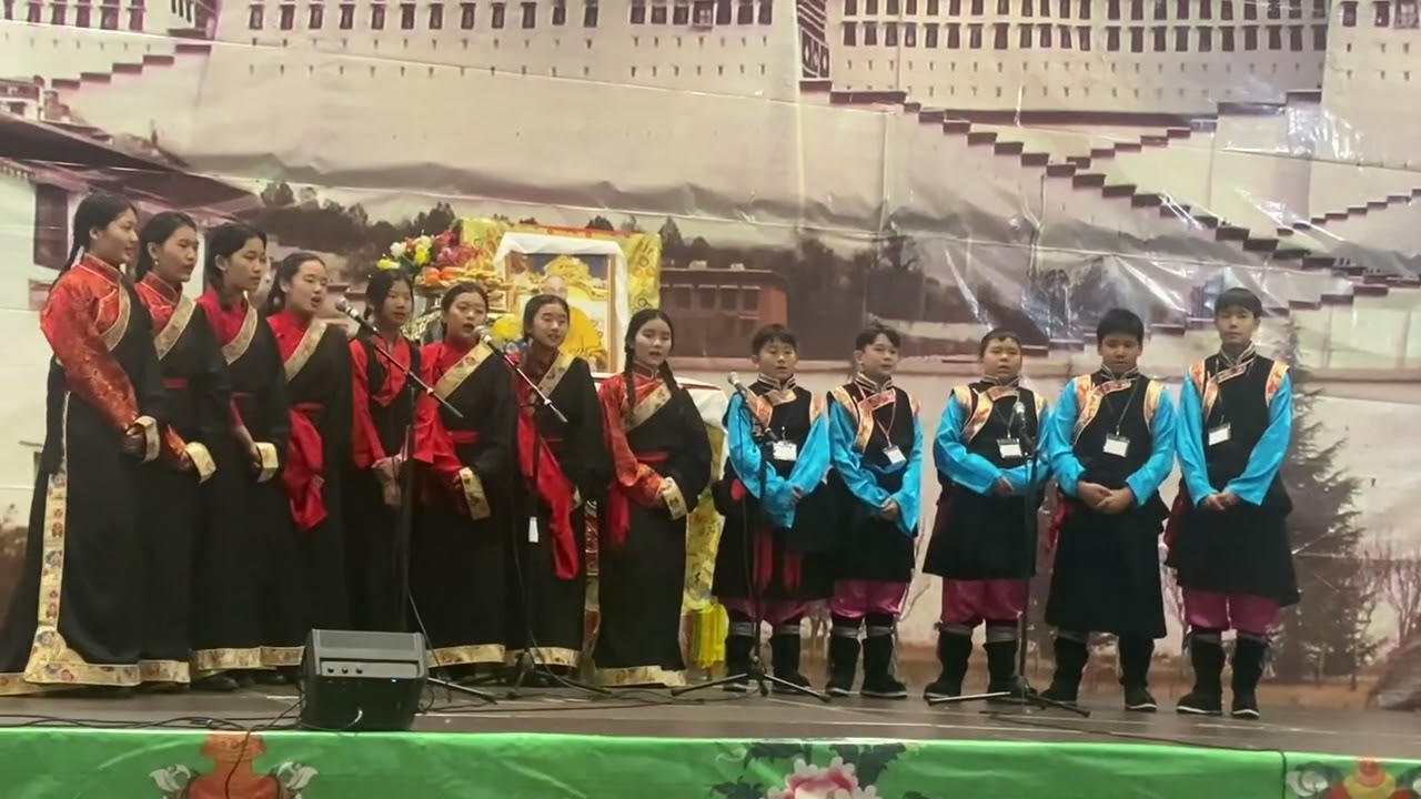 Tibetan Traditional & Cultural singing Competition - Senior Group from Switzerland Basel, 14.01.2023