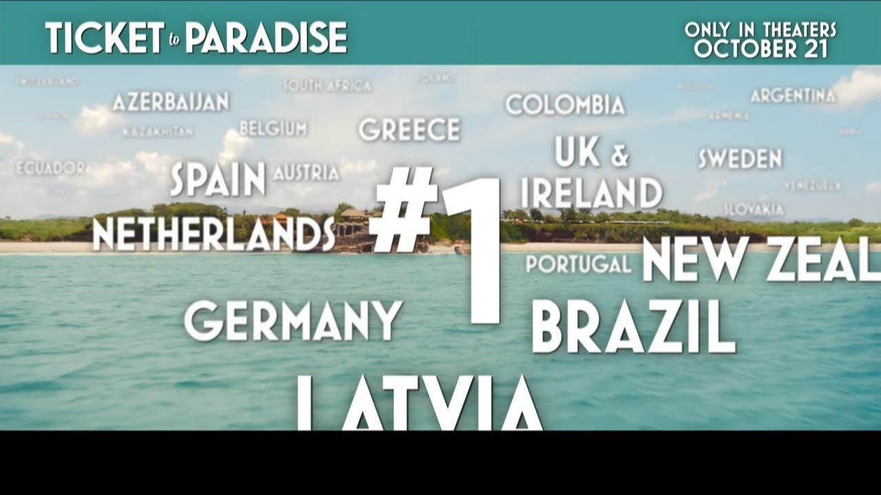 Ticket to Paradise (2022)  -  U.S. TV Spot ('international hit')