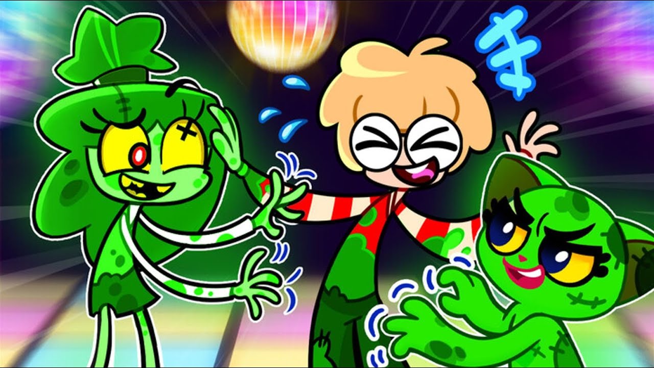Tickle Tickle Baby Zombie 🧟 Funny Stories and Songs for Kids by Viv and Denny 🤩