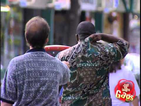 Tickling People in Public Prank! - Just For Laughs Gags