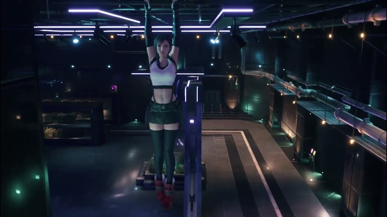 Tifa Workout show Beautiful armpit