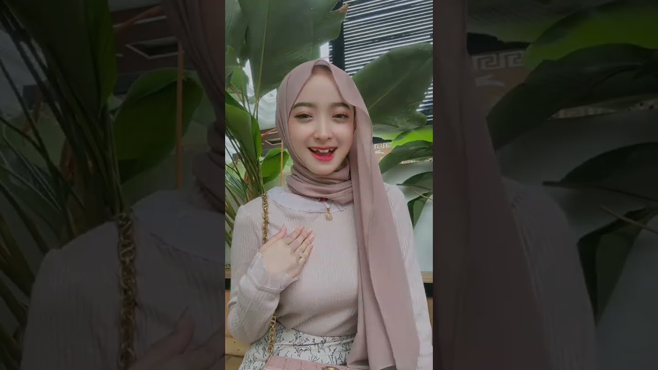 TIK TOK HIJAB SMA PULEN CANTIK MANIS IMUT 😍 ID @bllsywx