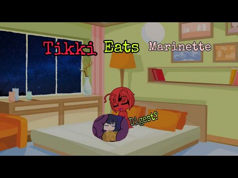 Tikki Eats Marinette | ⚠️vore warning⚠️ (Ladybug vore) Gacha club