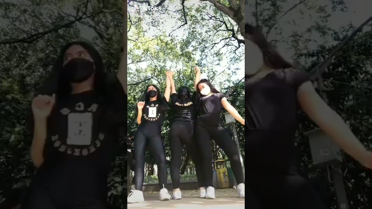 TikTok - LEGGING HITAM TRIO GADIS ABG (1)