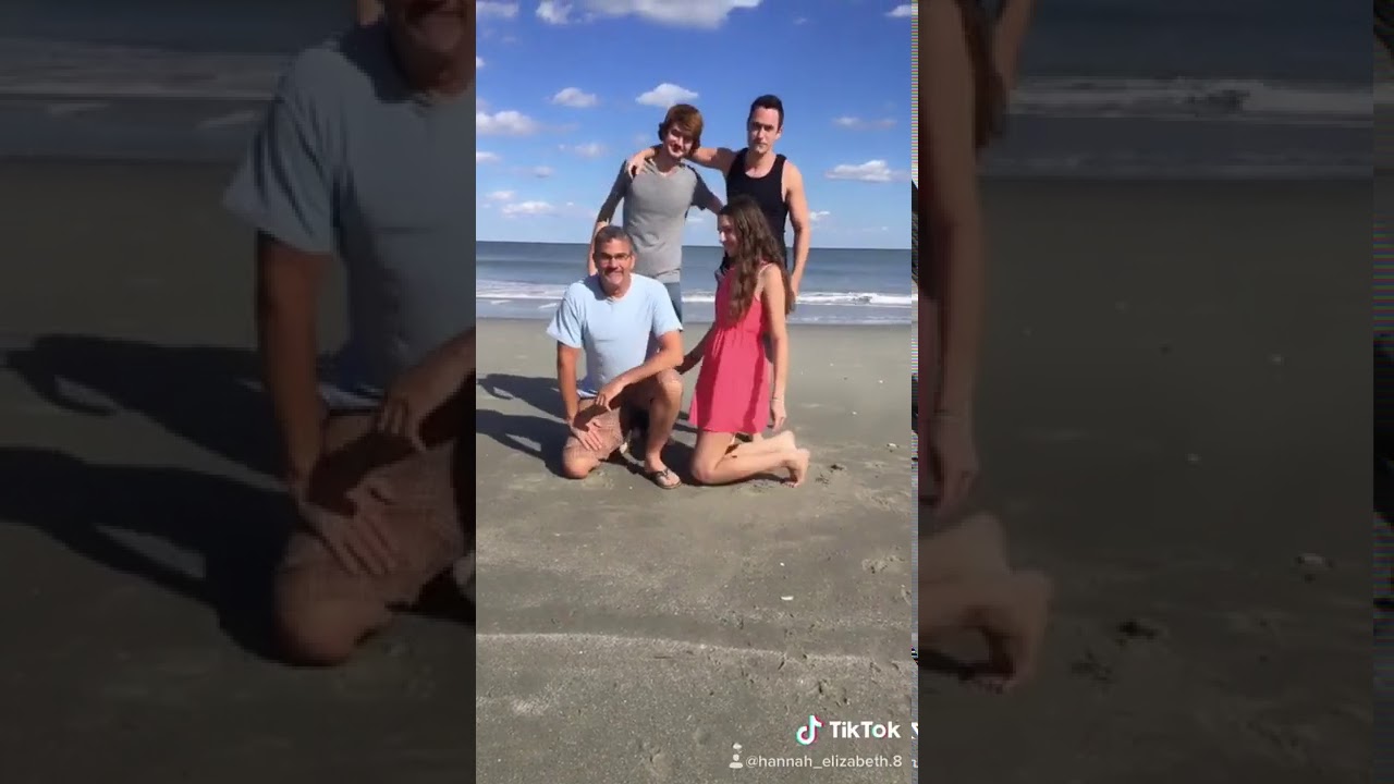 TikTok - Recreating old family photo