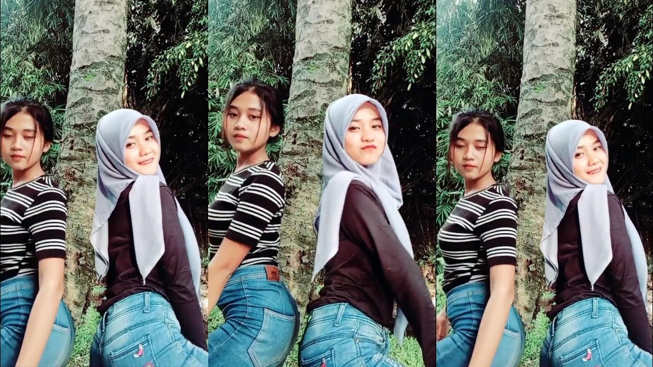 tiktok ABG SMP hijab goyang hot